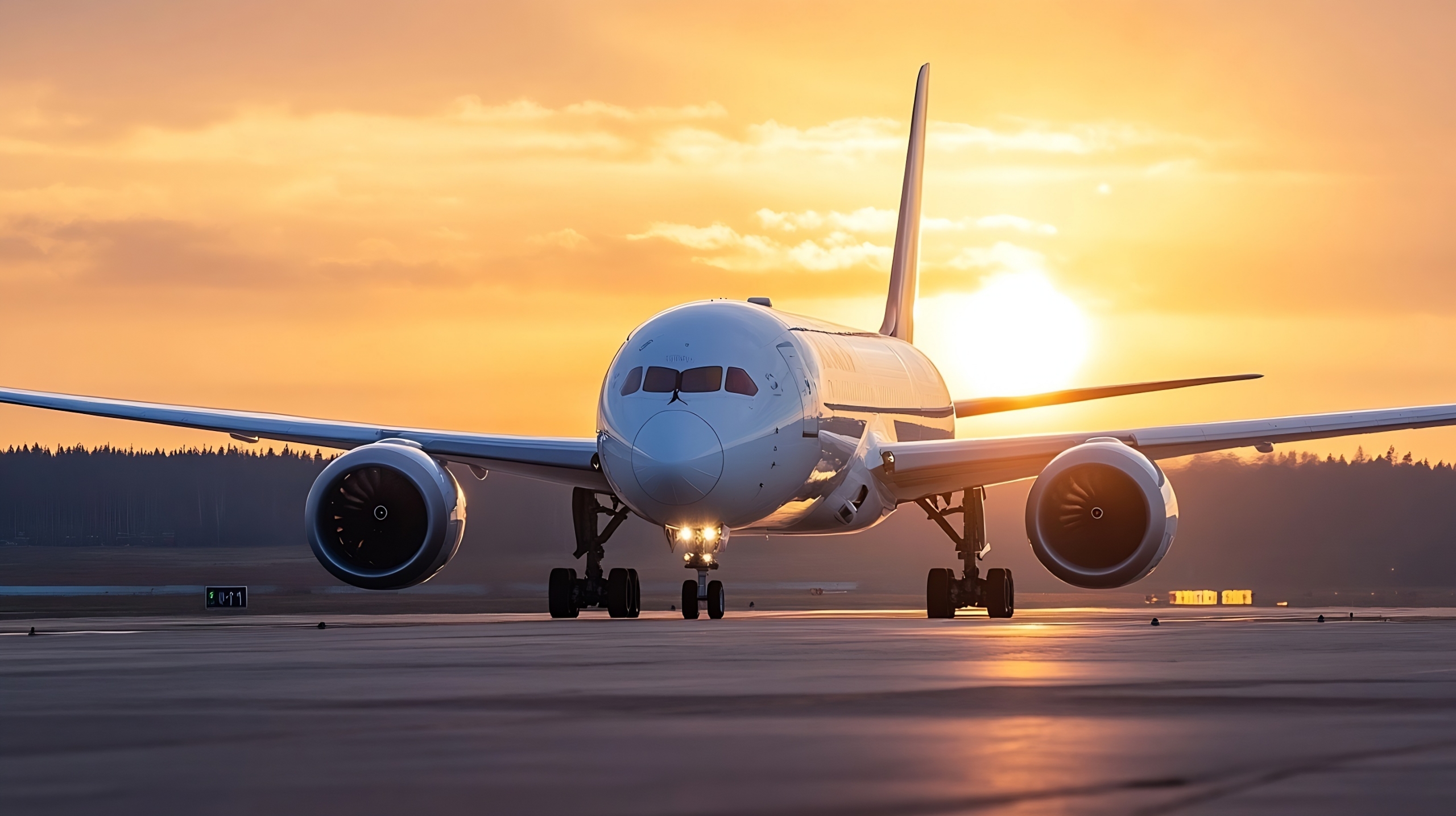 White tail 787 Dreamliner