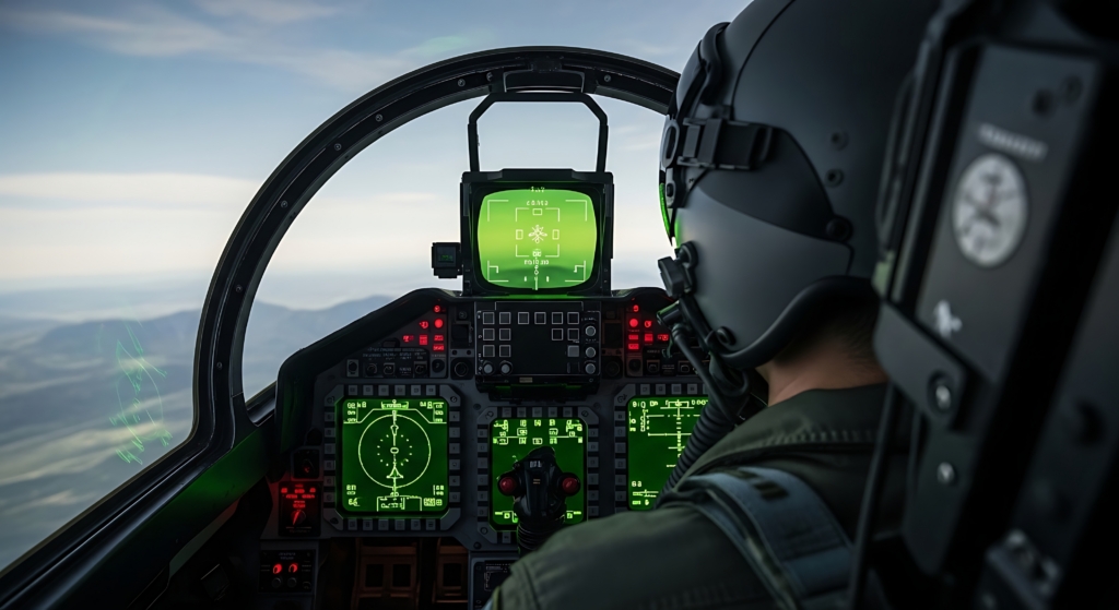 Fast jet cockpit