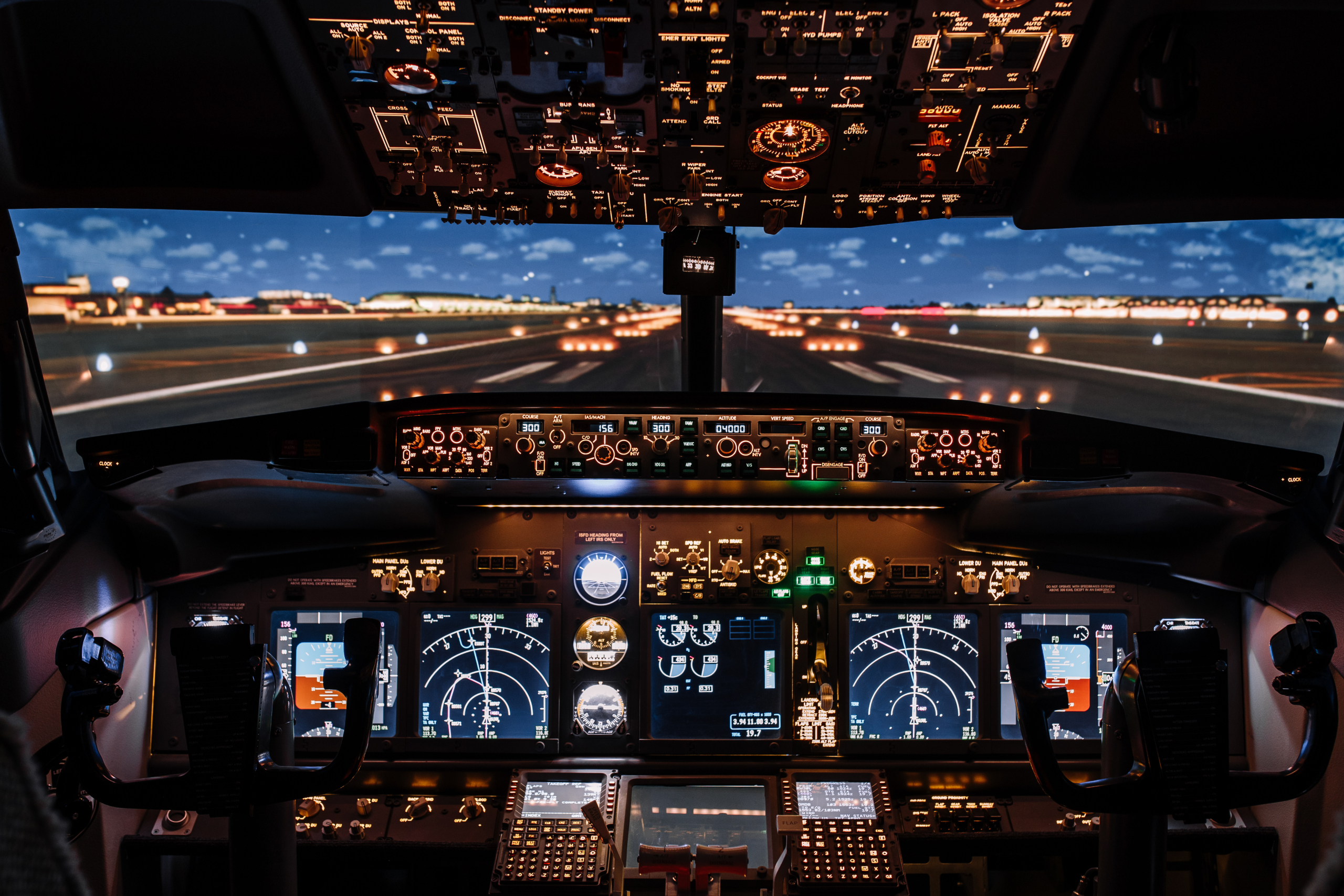 Aircraft cockpit instruments