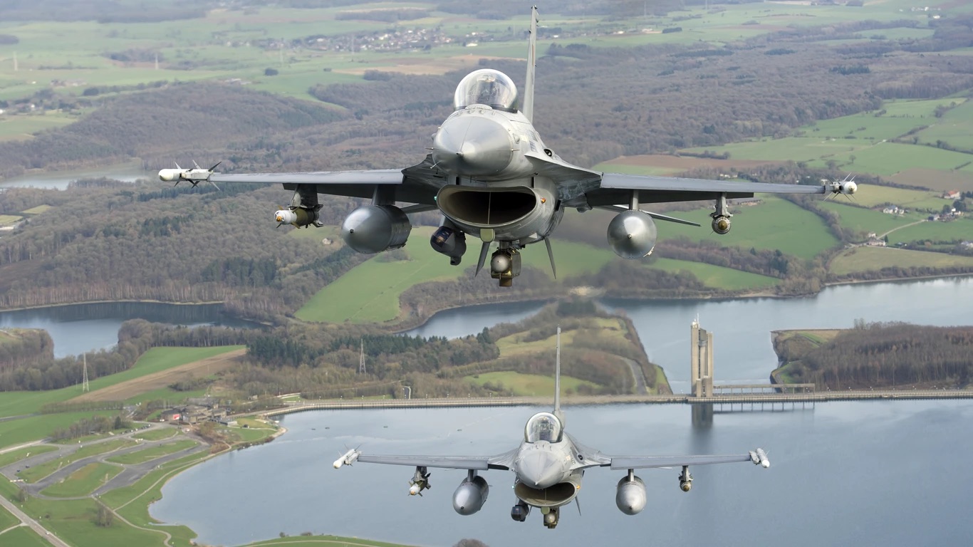 Belgium F-16 Fighting Falcons