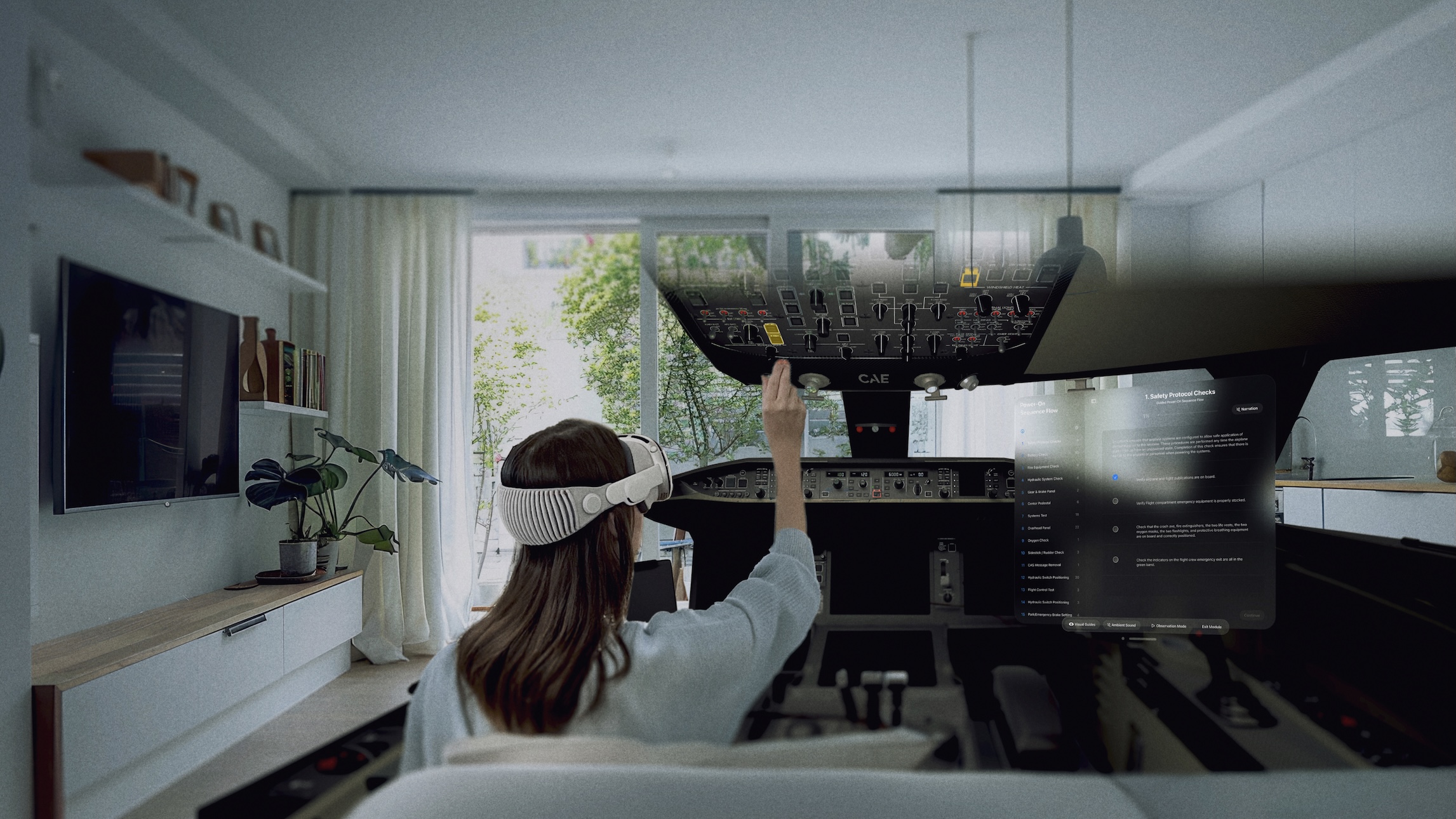 CAE use of the Apple Vision Pro