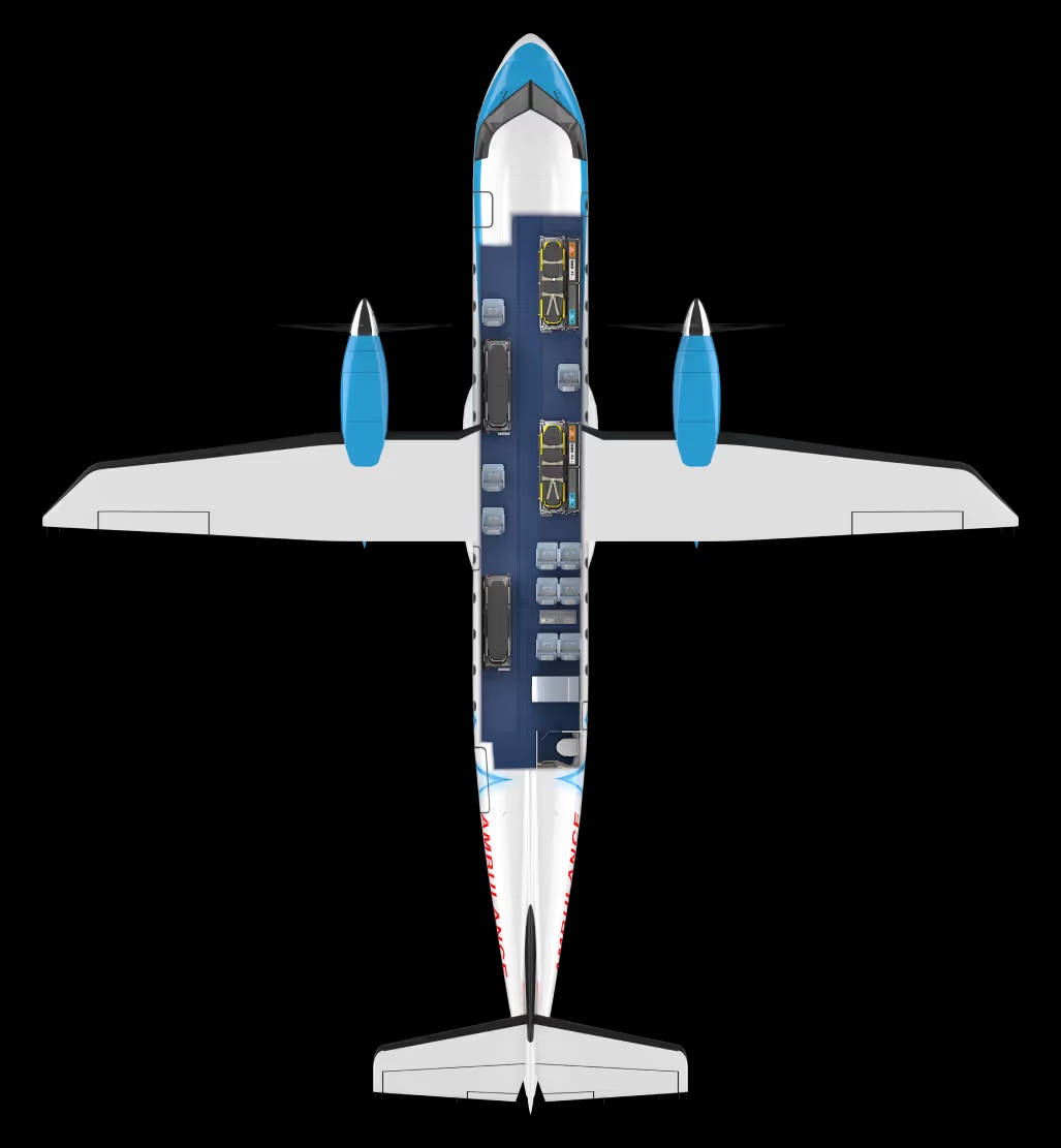 D328MR air ambulance MEDEVAC and CASEVAC configuration