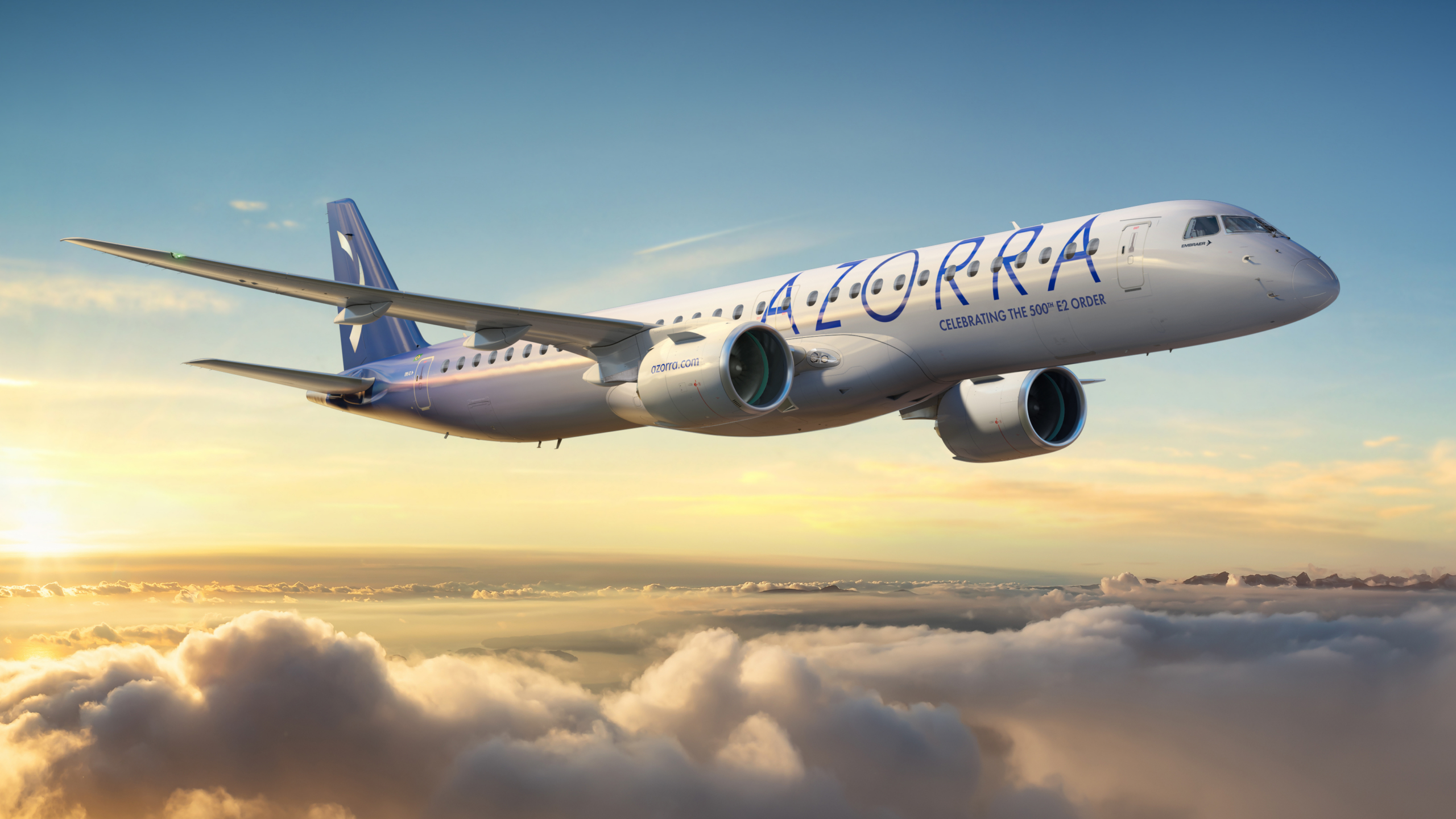 Azorra has placed a follow-up order for 15 additional E195-E2 aircraft from Embraer
