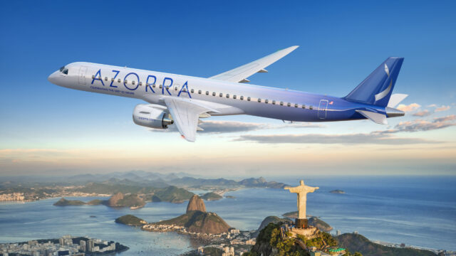 Azorra has placed a follow-up order for 15 additional E195-E2 aircraft from Embraer