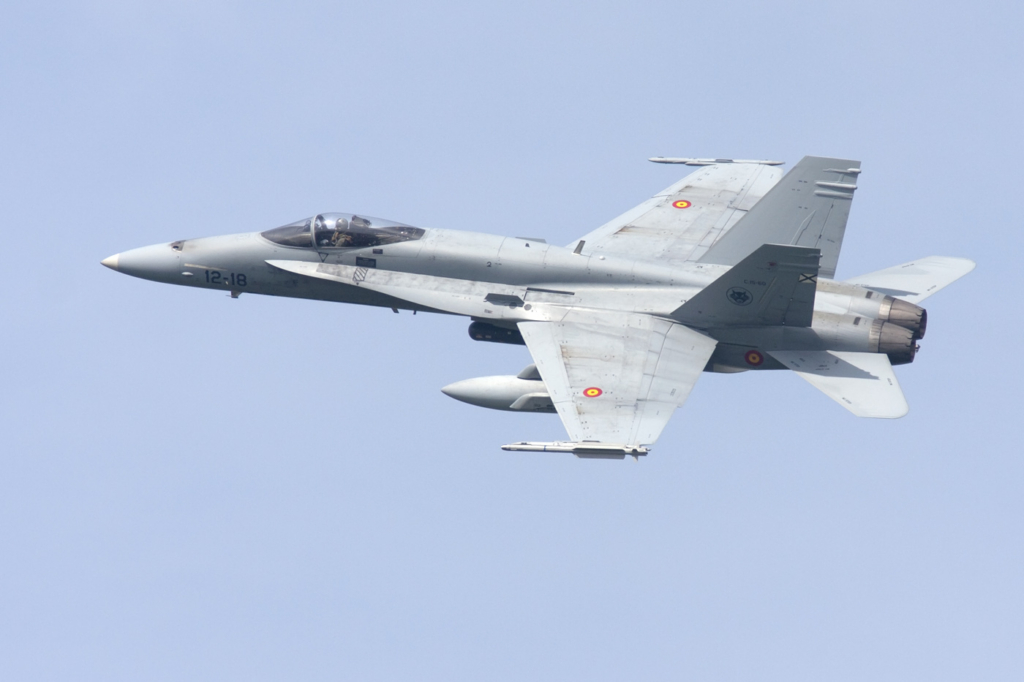 Spanish Air and Space forces EF-18 Hornet