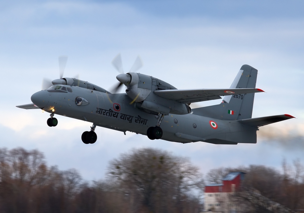 IAF Antonov An-32 taking off