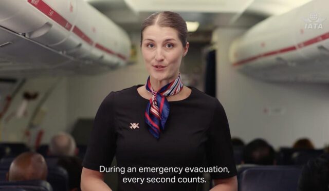 IATA's new save a life not a bag campaign video