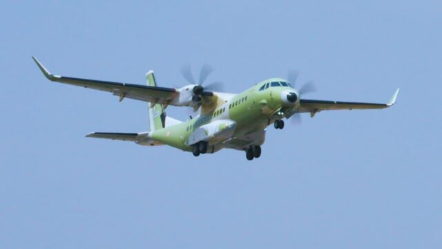 India made in india C295 takes off