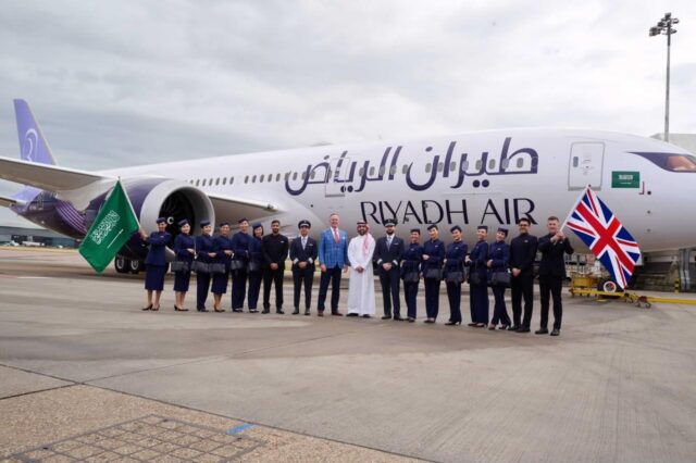Riyadh air at London Heathrow