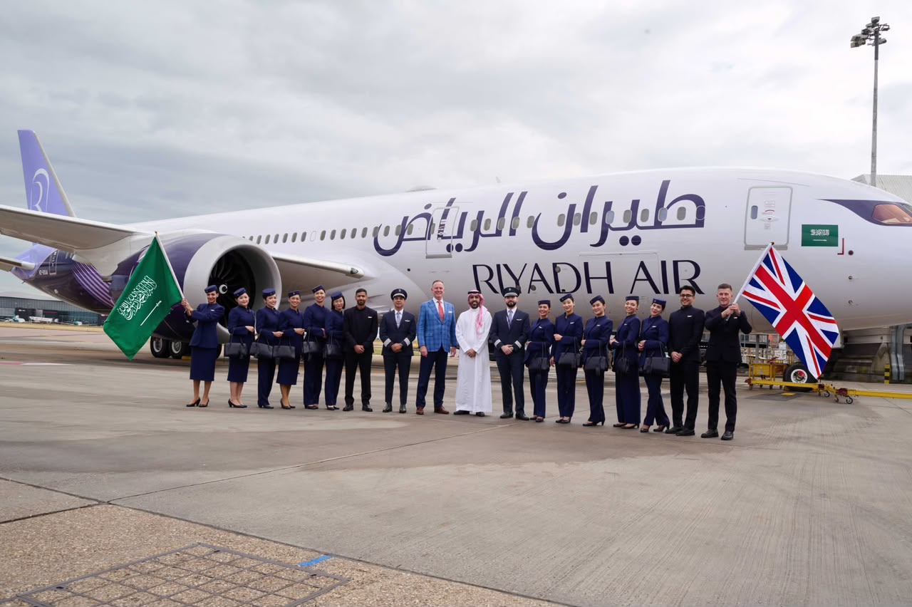 Riyadh air at London Heathrow
