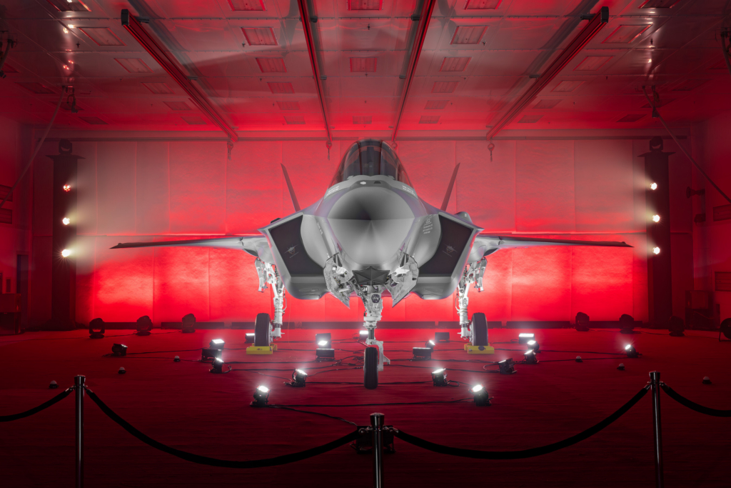 Lockheed Martin rolled out its first F-35A for Poland on 28 August 2024. Image: Lockheed Martin