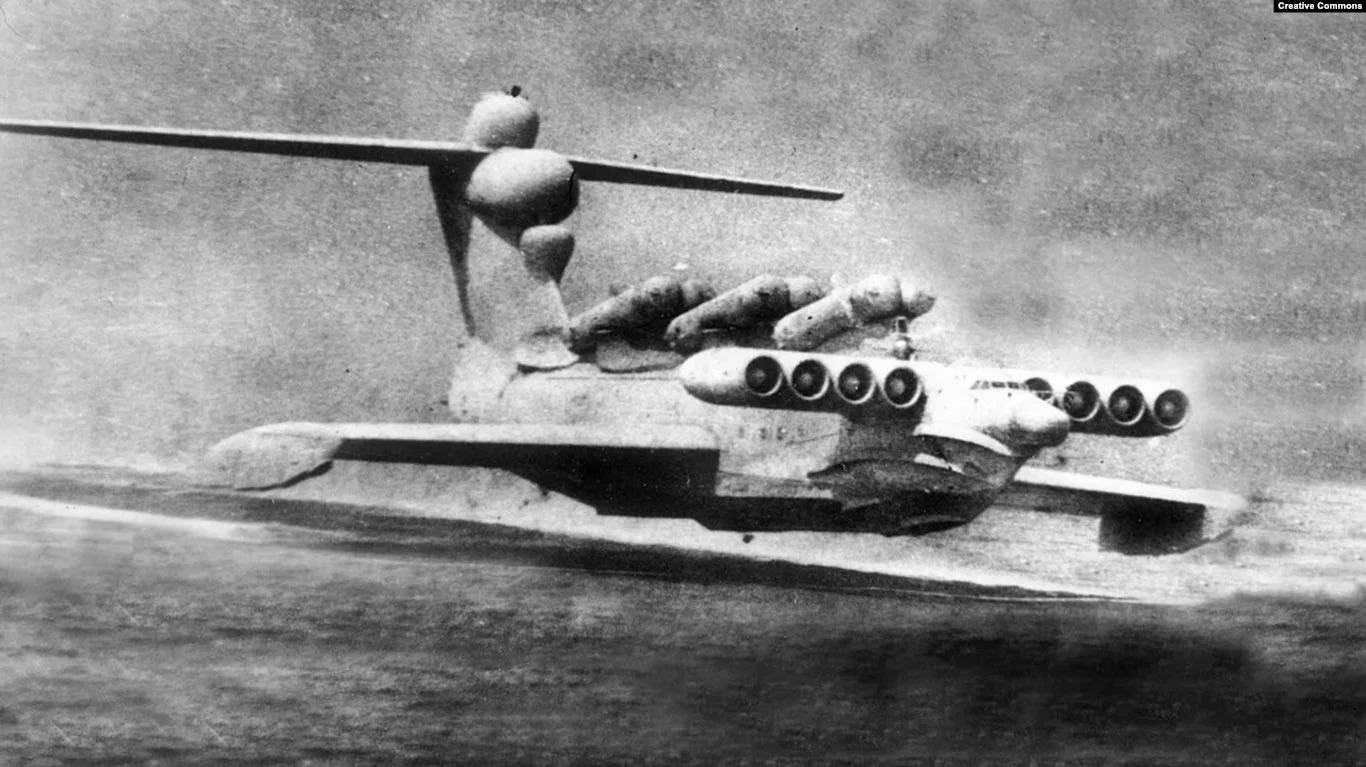Ekranoplan Lun Class Caspian sea monster
