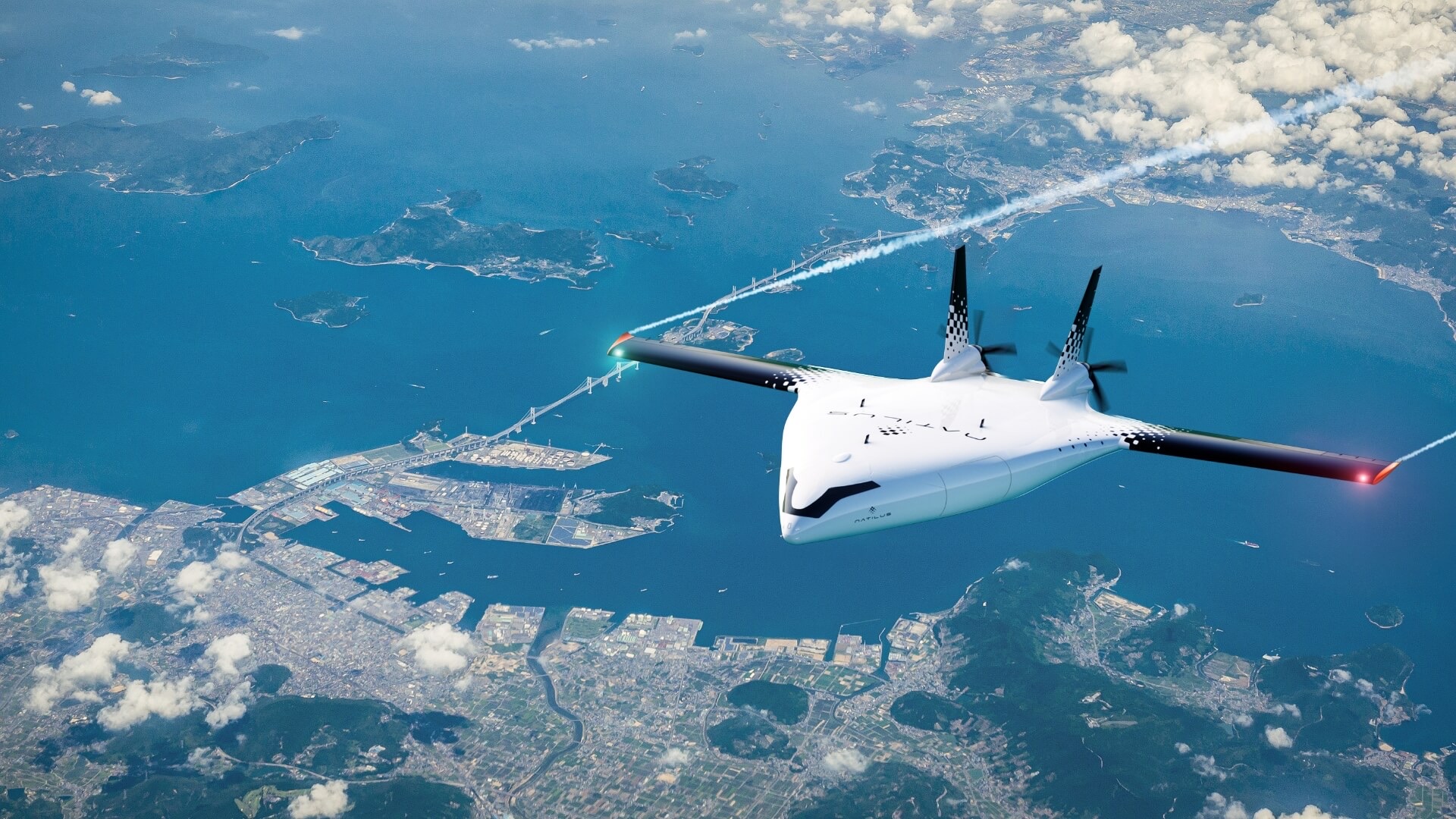 Natilus kona blended wing body cargo aircraft