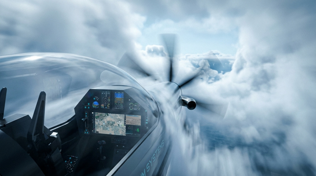 Quantum Systems Pulse P19 flying