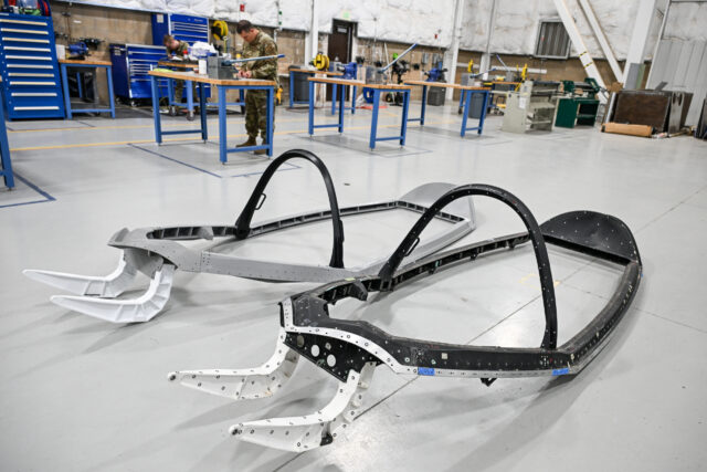 RAPID Lab delivers additively manufactured F-35 canopy frame