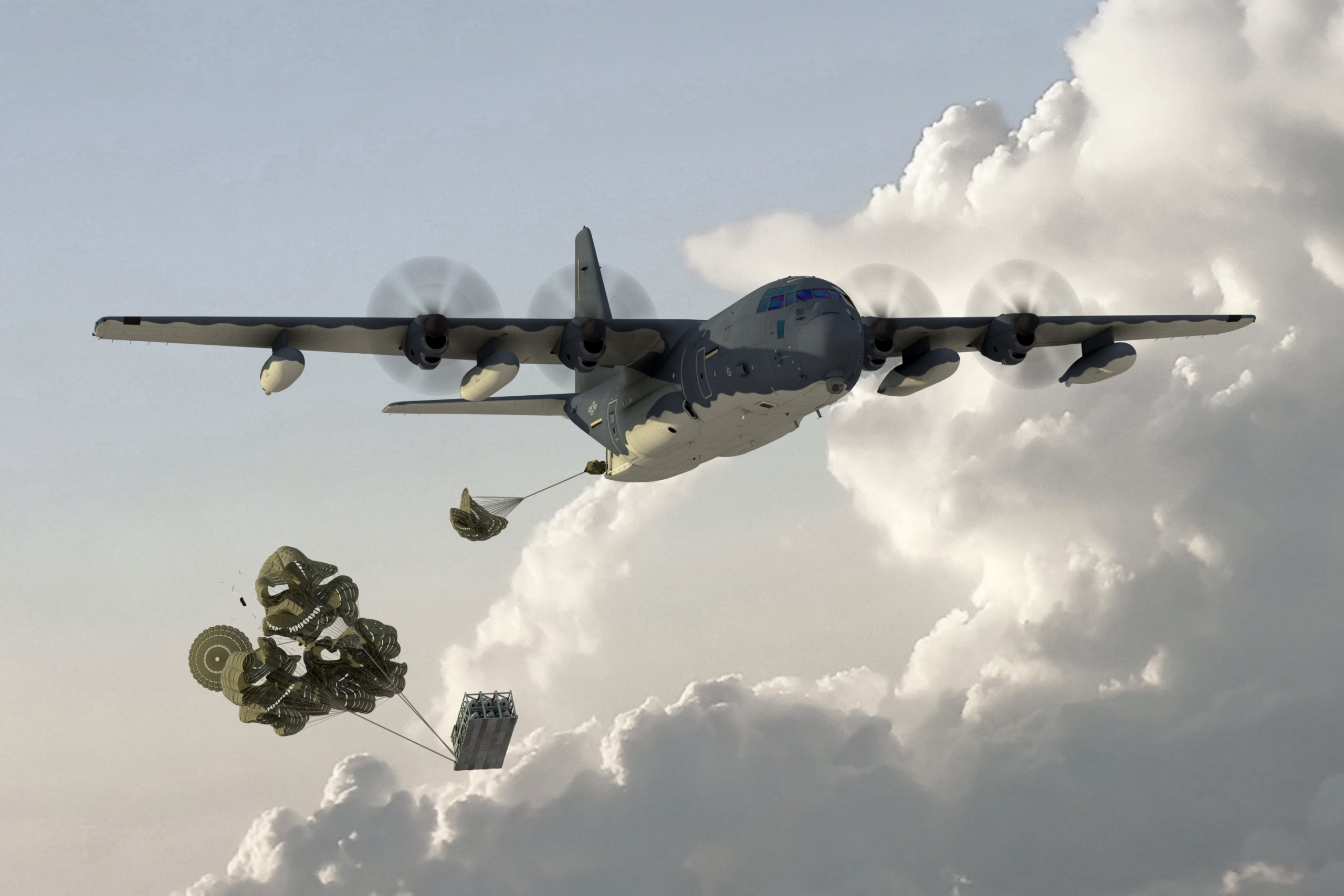 Rapid Dragon cruise missiles from cargo planes