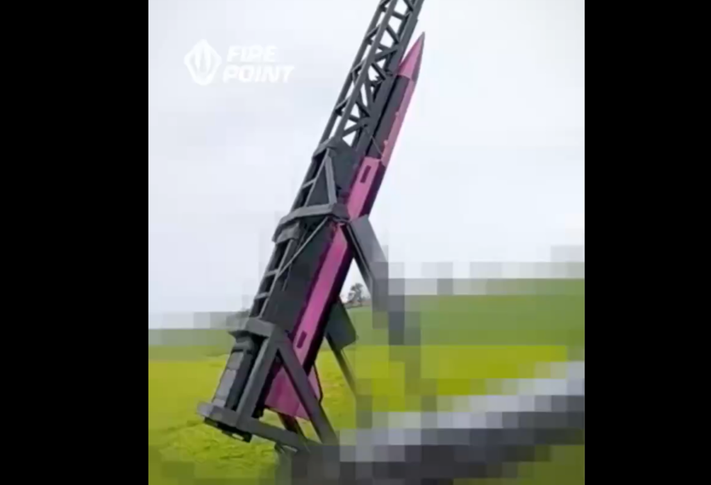 Ukraine Fire Point FP-7 interceptor missile