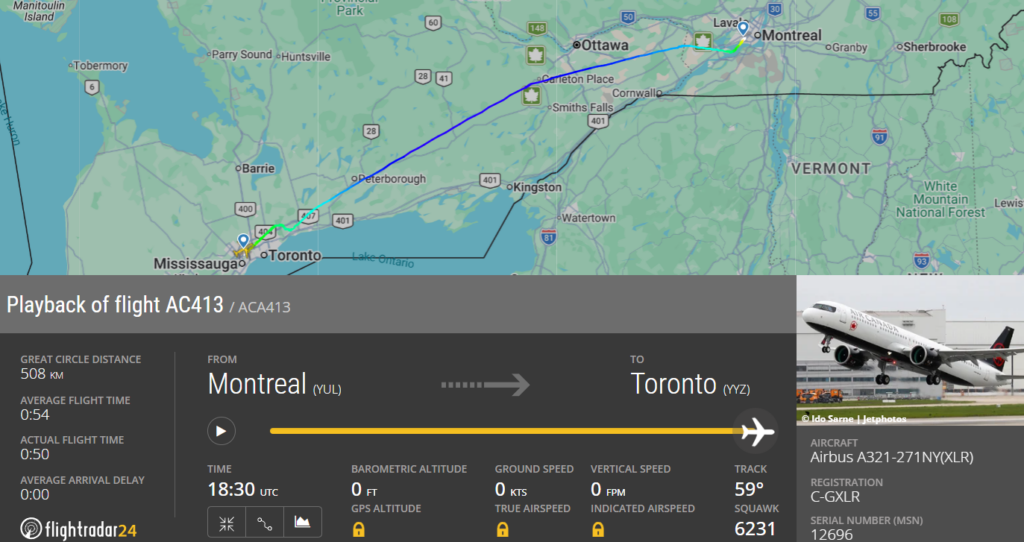 Air Canada A321XLR 