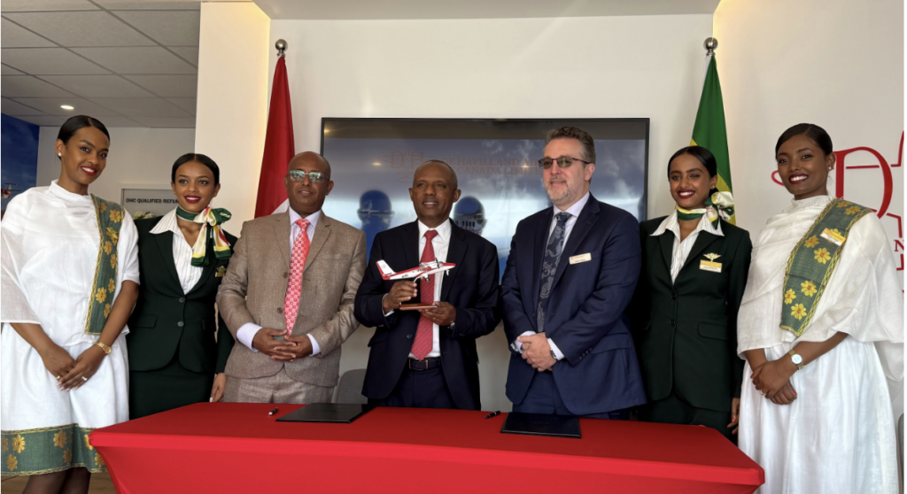 Ethiopian confirmed order of two Twin Otter 300-G aircraft from De Havilland Canada at the Paris Air Show in 2025