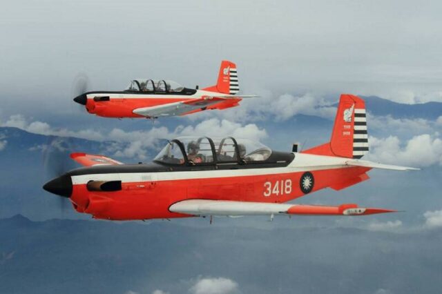 T-34C RoCAF in taiwan