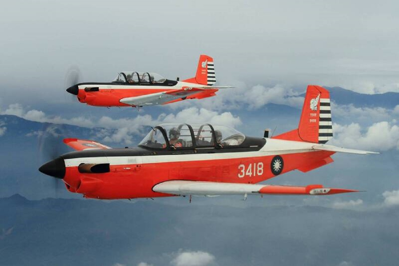 T-34C RoCAF in taiwan