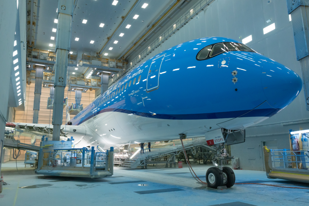 KLM's first Airbus A350