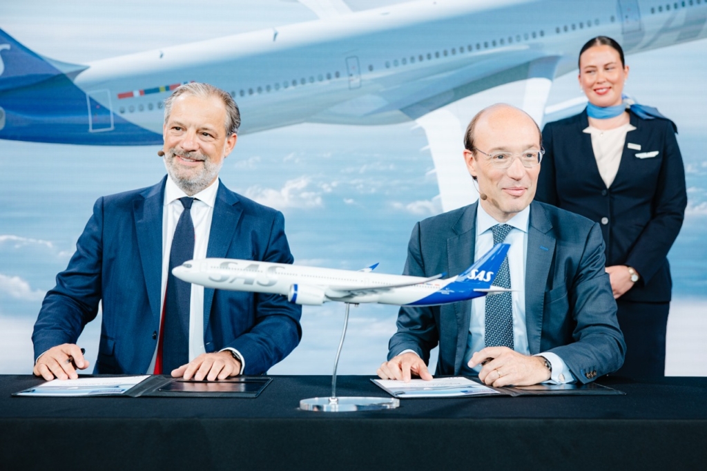 SAS announces order up to 40 A330s