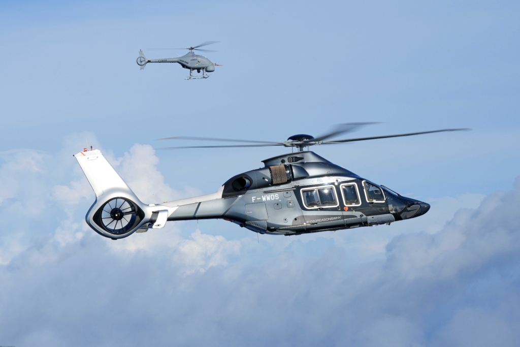 AIrbus HTeaming allows helicopters to team with drones