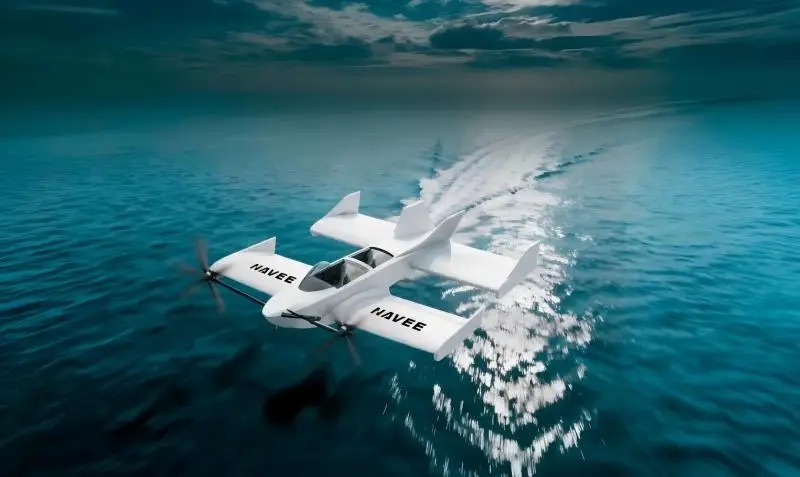 Navee Waveflyer wing in ground effect seaplane