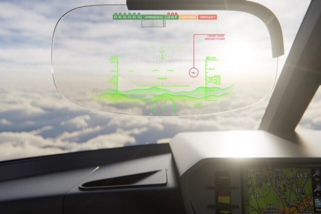 Head-up-display-for-aircrafts