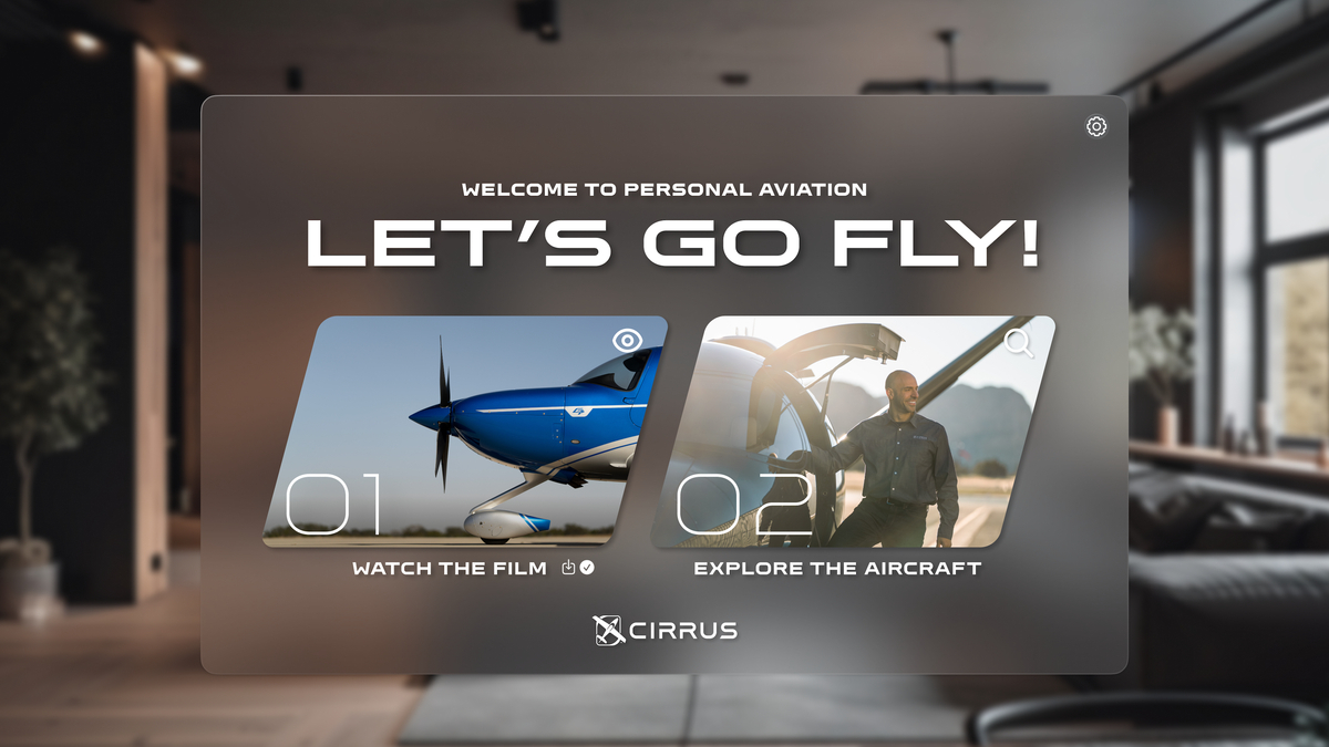 Cirrus has launched Let’s Go Fly!, a free app for Apple Vision Pro