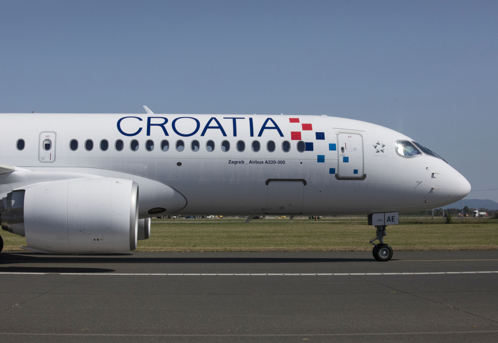 Croatia Airlines A220