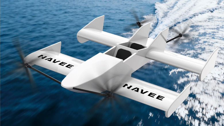 Navee Waveflyer wing in ground effect seaplane