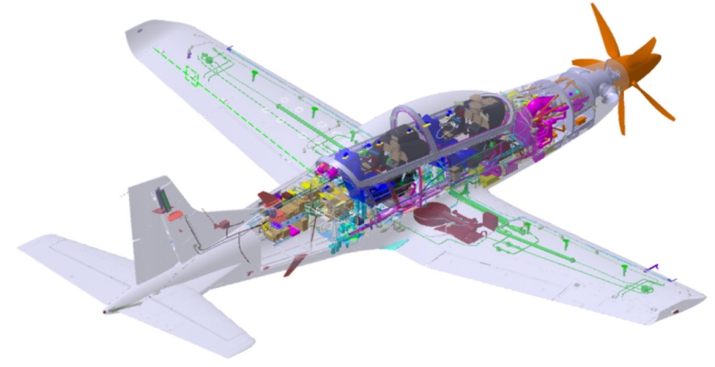 ADIC new basic military trainer aircraft design