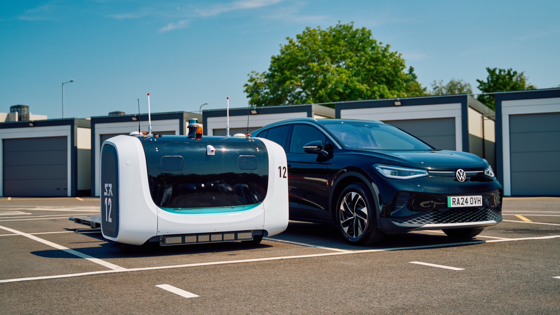 Robotic parking at Gatwick Airport