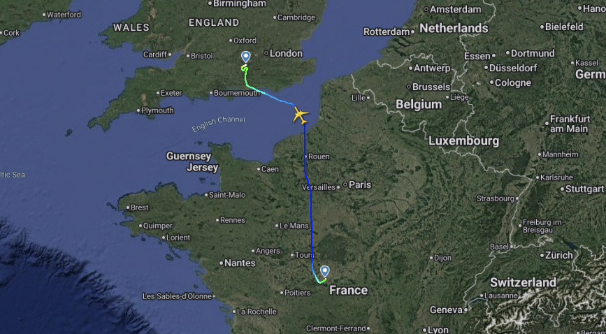 Airbus A350 test aircraft to Farnborough