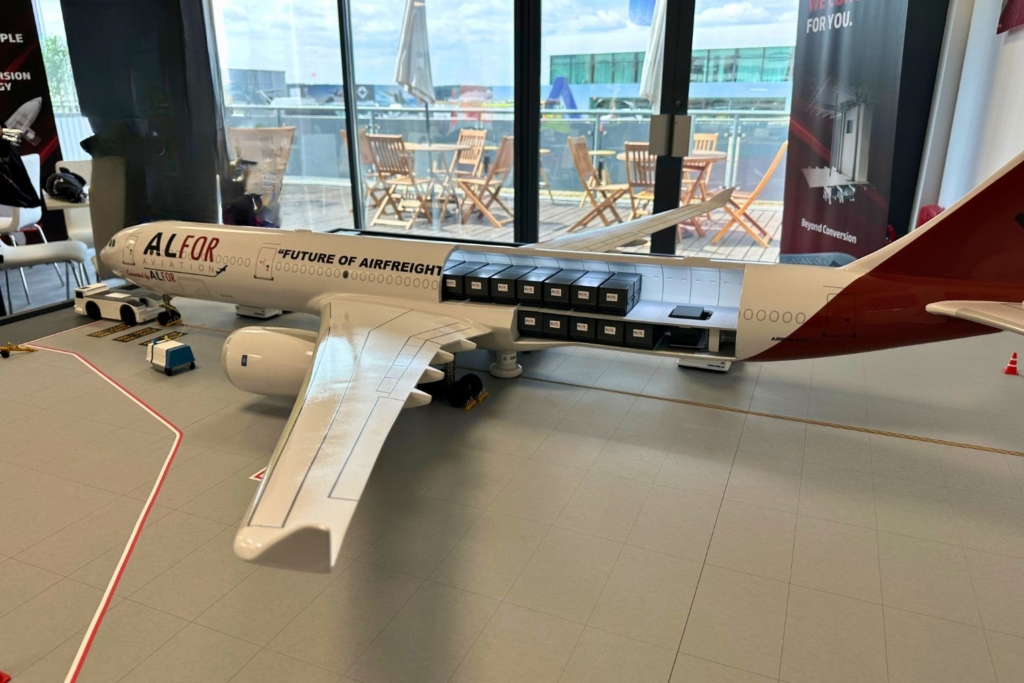 Alfor Aviation internal loading system for airbus a330 (2)