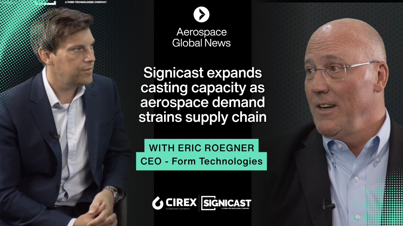 Signicast expands casting capacity as aerospace demand strains supply chain
