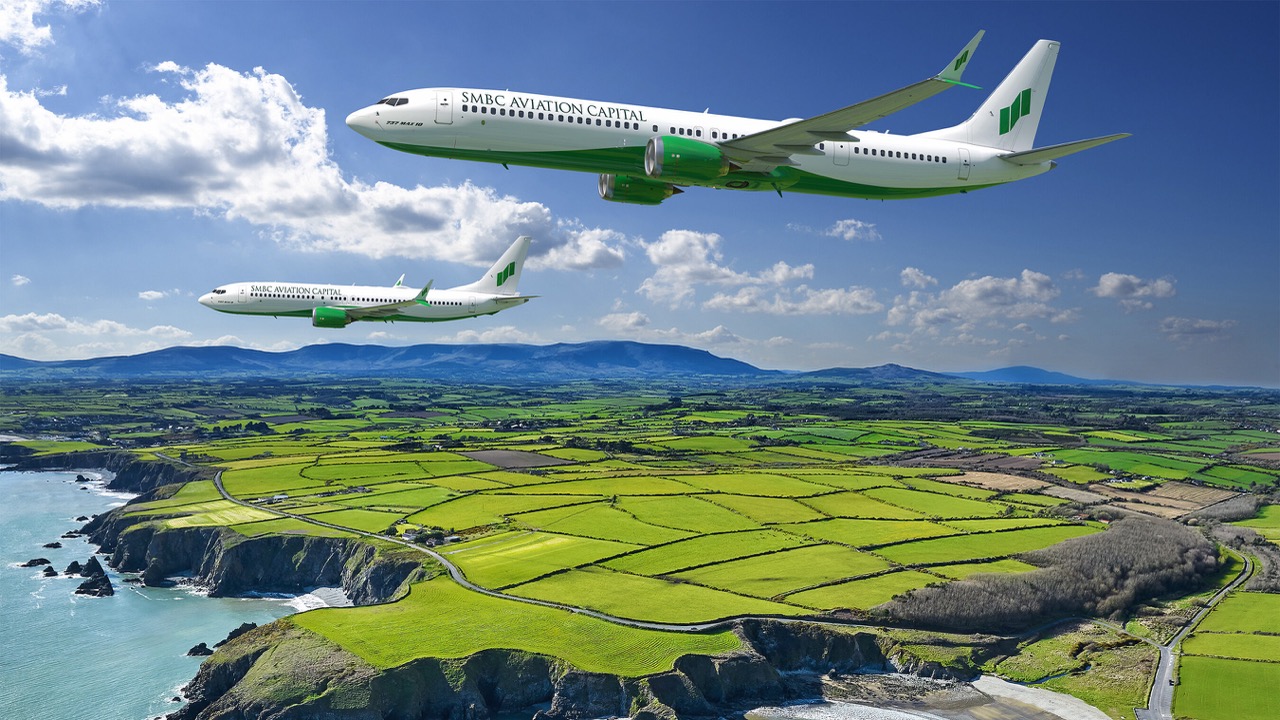 Boeing and SMBC Aviation Capital 737 MAX planes
