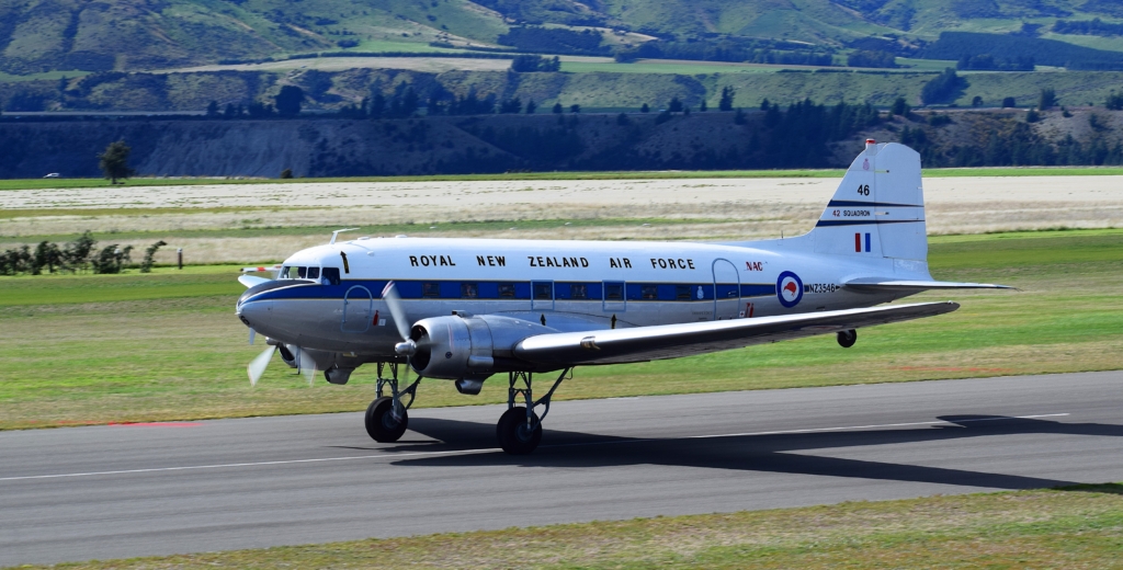 Douglas DC-3 at Wanaka