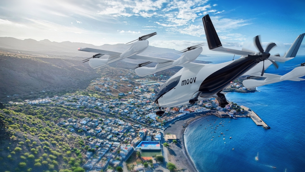 EVE air mobility farnborough sale to Moov