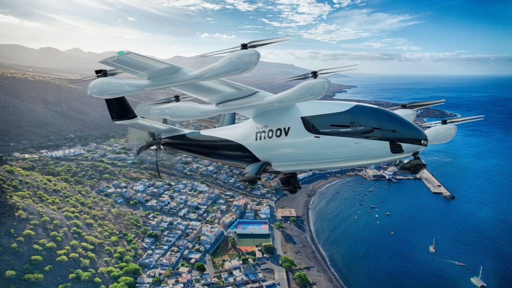 EVE air mobility farnborough sale to Moov