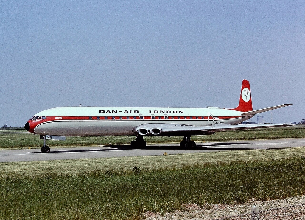Dan Air Comet at EMA