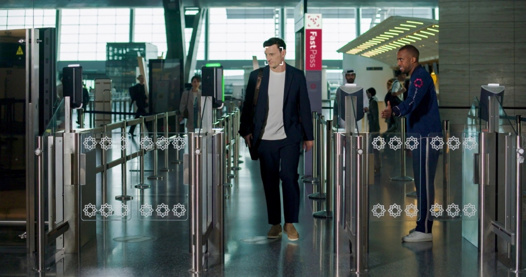 Hamad International Airport biometric travel