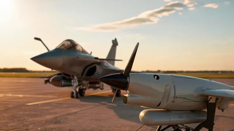 Dassault Rafale Harmattan AI NAMIB electronic warfare payload