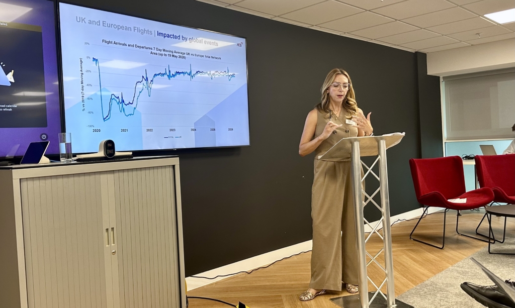 Amy Stone, ADS Chief Economist, speaking at a briefing in London this week.