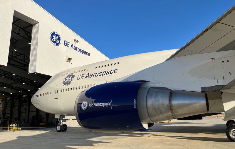 GE Aerospace Boeing 747-400 Flying Testbed