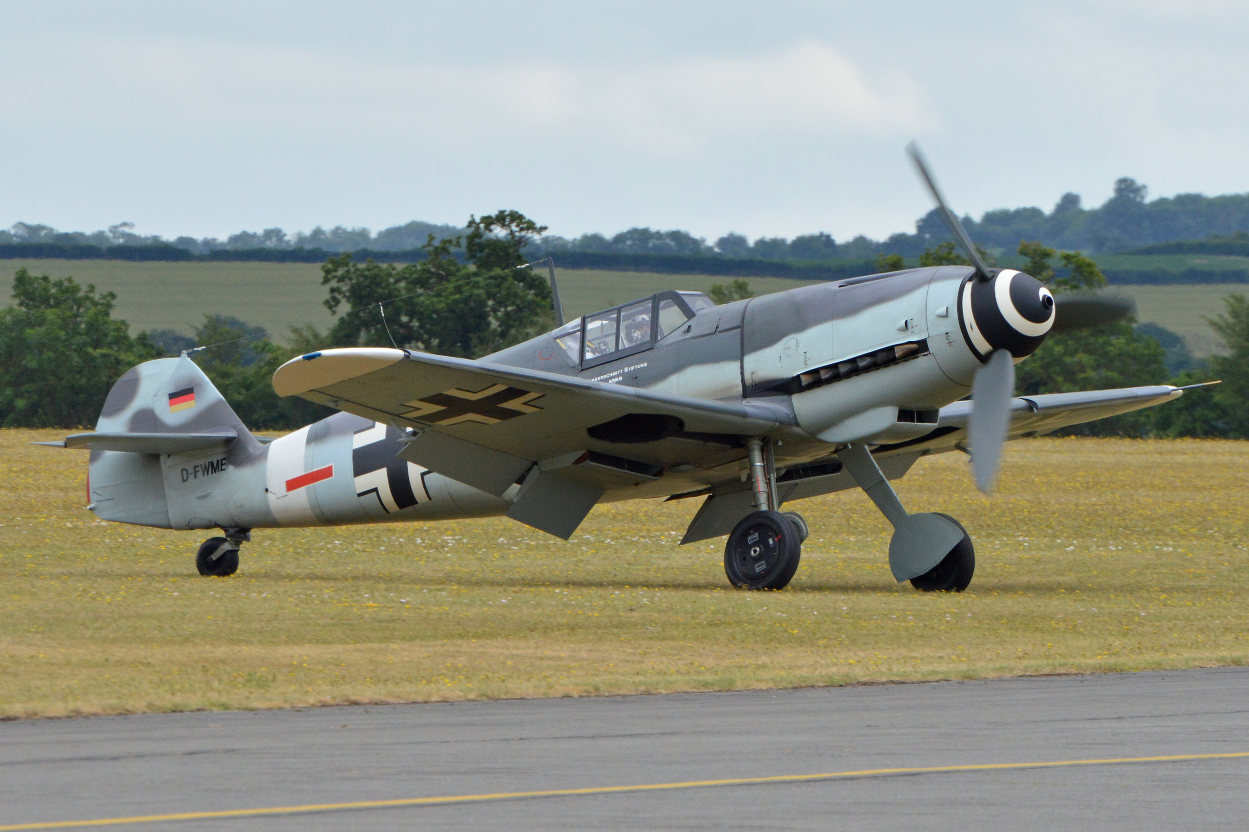 Messerschmitt Bf109G-4 ‘red 7’ (D-FWME)