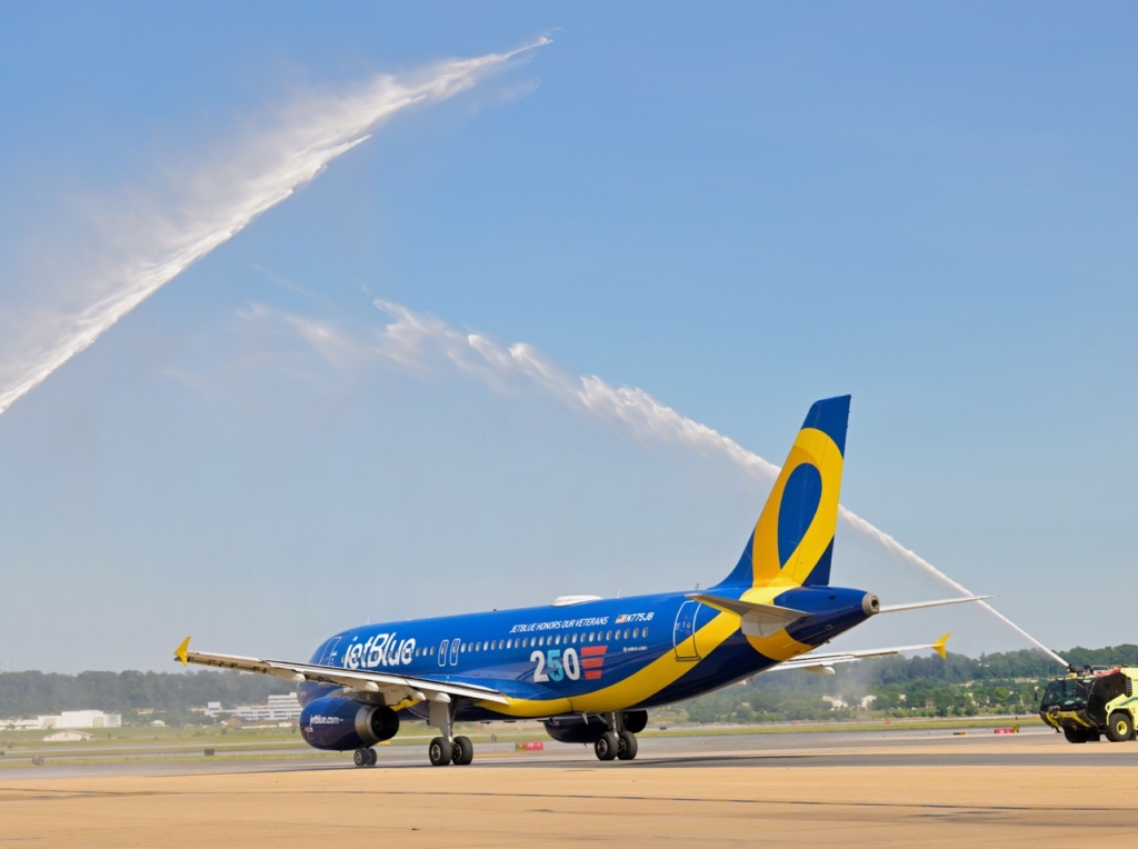 JetBlue 250 livery