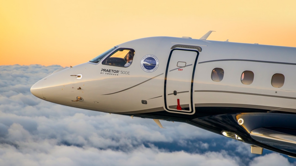 Praetor 500E achieves triple certification